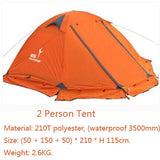 2 Person Outdoor Flytop Camping Tent