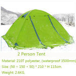2 Person Outdoor Flytop Camping Tent